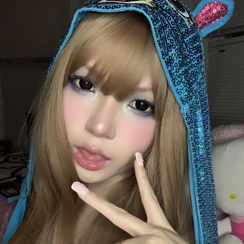Rana's Sullen Doll Eye 17mm Mini Sclera Contact Lenses(12 months of use)