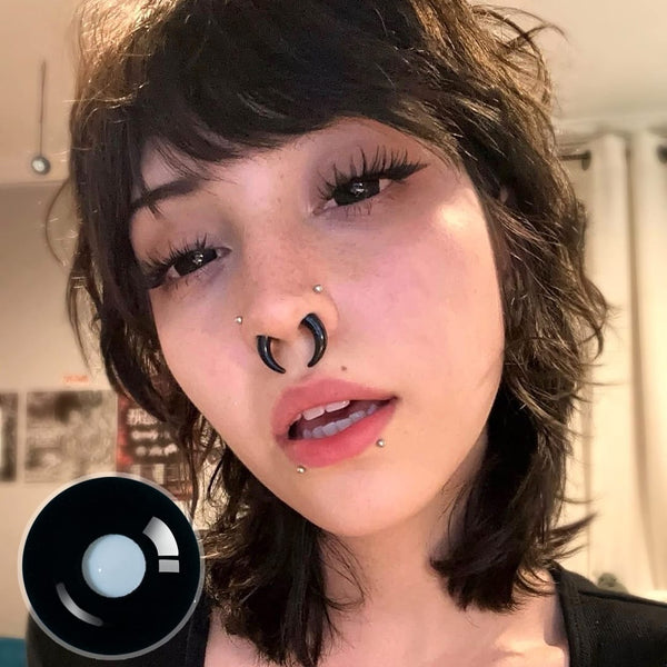 Trigger's Sullen Doll Eye 17mm Mini Sclera Contact Lenses