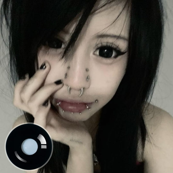 Carson's Sullen Doll Eye 17mm Mini Sclera Contact Lenses