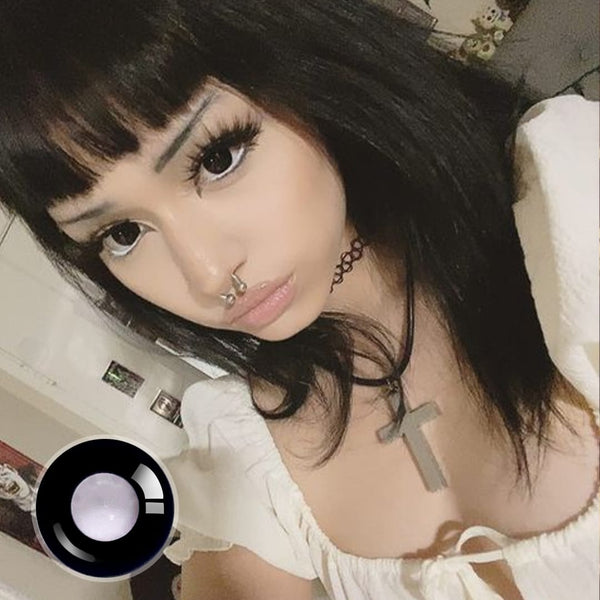 Grayce's Darknight Black Contact Lenses