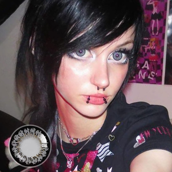 Ipodkitty's Fallen Fairy Mini Sclera Contact Lenses (15mm）