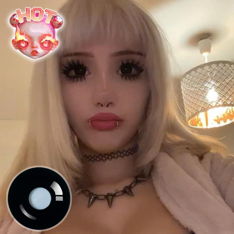 Toeki's Sullen Doll Eye 17mm Mini Sclera Contact Lenses