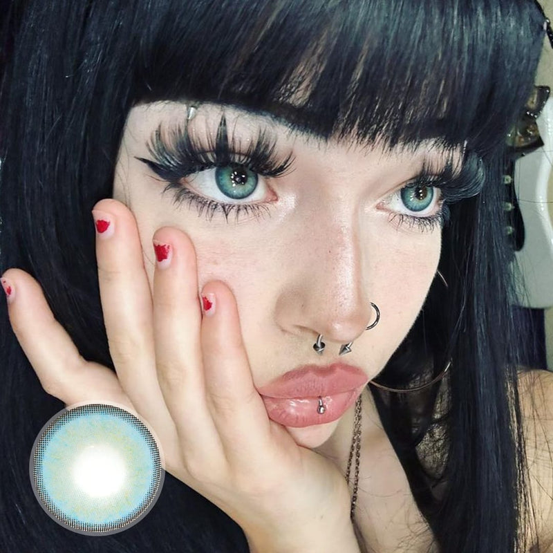 Koy Himalaya Blue Contact Lenses(12 months of use)