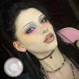 Alexis' Bug Skull Contact Lenses