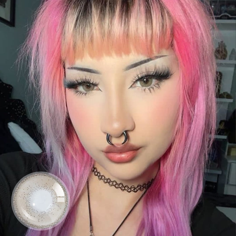 Alexis' Bug Skull Contact Lenses