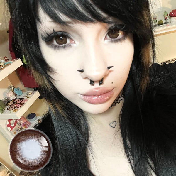 Poopie's Midnight Doll Contact Lenses