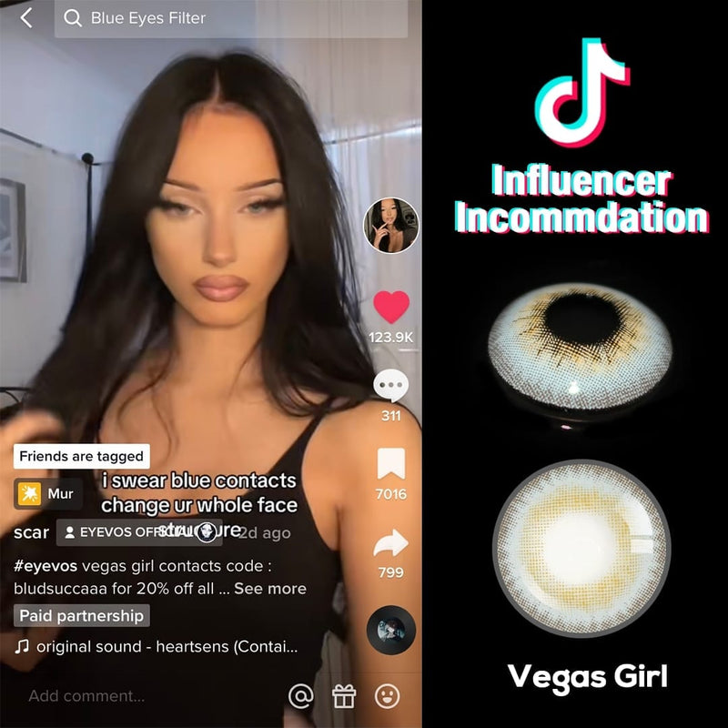 Vegas Girl Contact Lenses