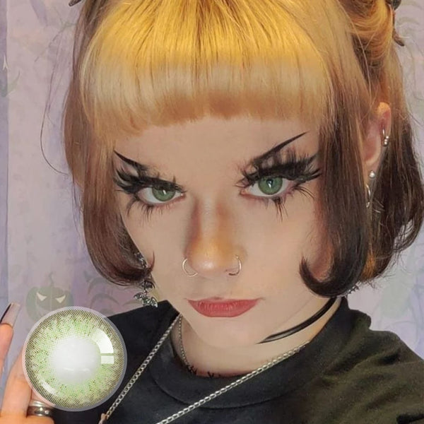 Classy Green Contact Lenses