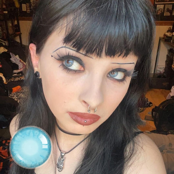 Bev Blue Pearl Contact Lenses