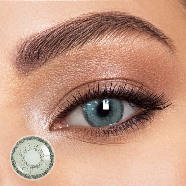 Grey Skull Contact Lenses