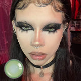 Green Illusion Contact Lenses