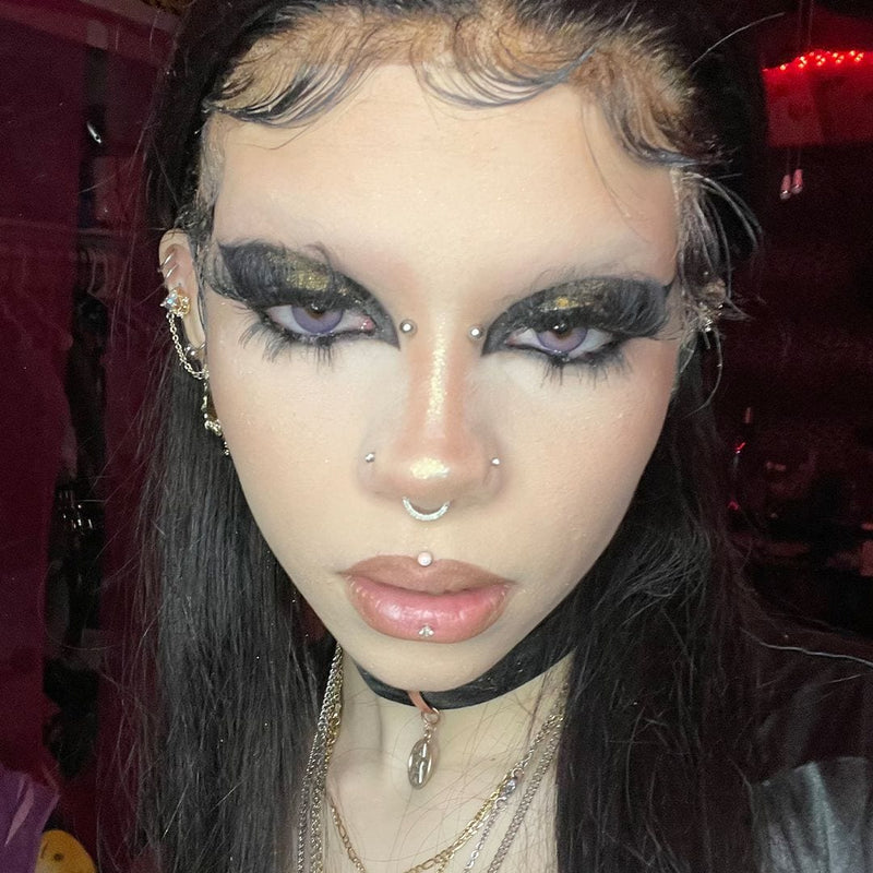 Purple Grape Contact Lenses(12 months of use)