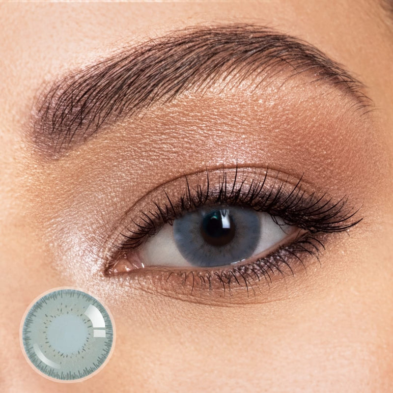 Storm Cloudy Blue Contact Lenses