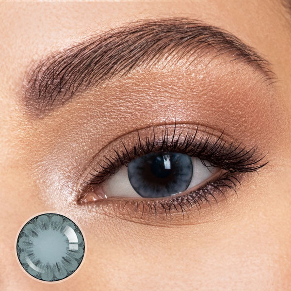 Grey Dahlia Contact Lenses(12 months of use)