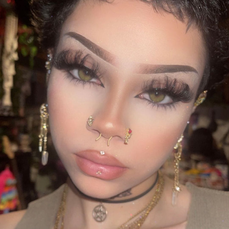 Hazel Nectar Contact Lenses