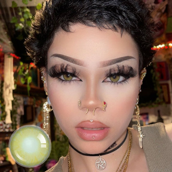 Hazel Nectar Contact Lenses