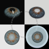 Smoky Quartz Contact Lenses(12 months of use)