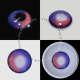 Purple Nebula Contact Lenses(12 months of use)