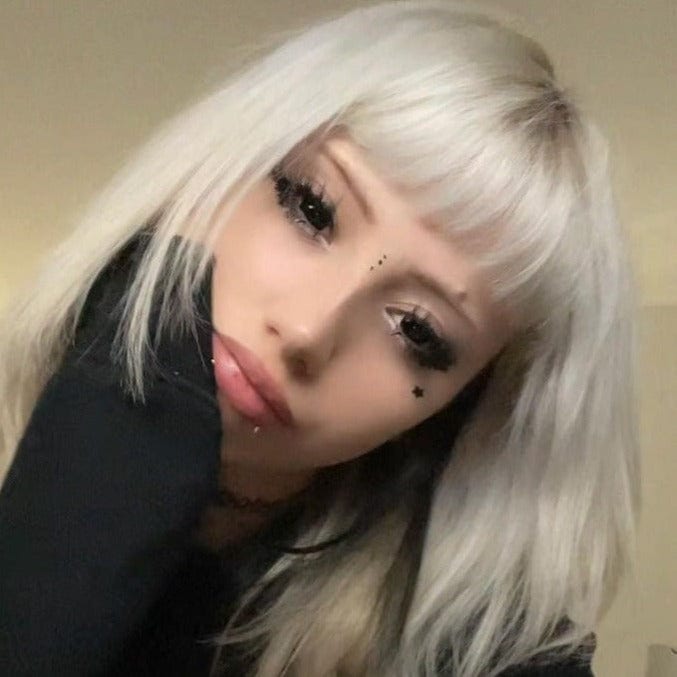 Glommy's Dollie Darknight Black Contact Lenses