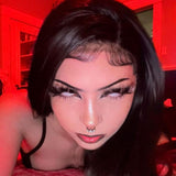 Cat's Gridding White Contact Lenses