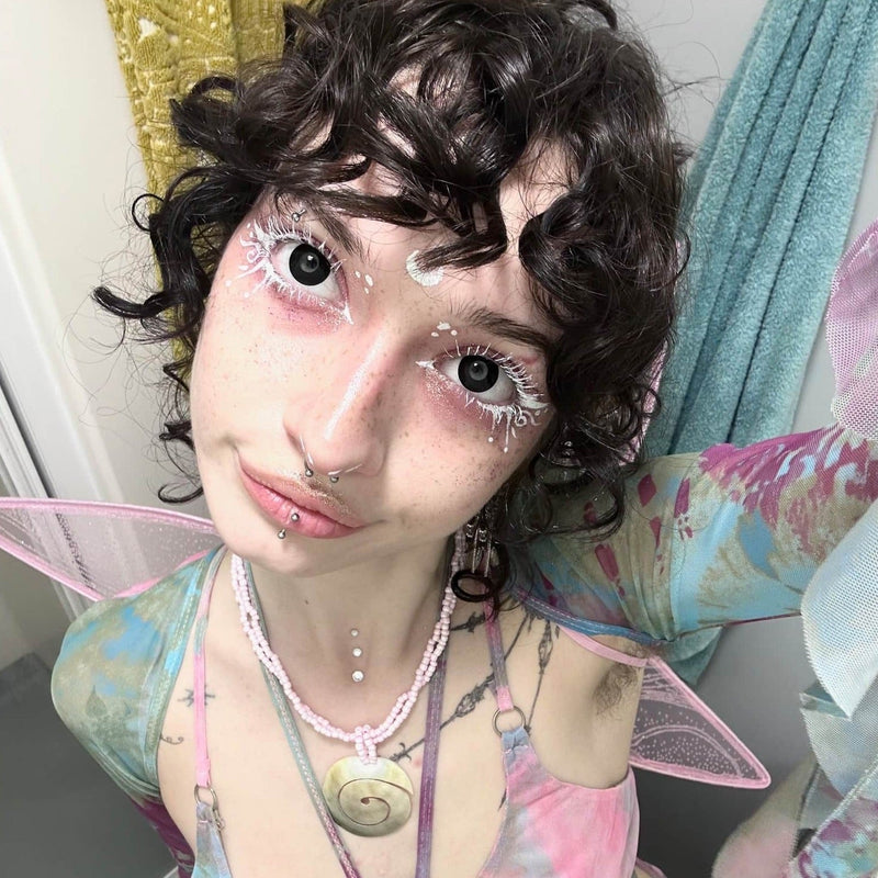 Elizabeth's Dollie Darknight Black Contact Lenses