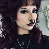 Linn's Dollie Darknight Black Contact Lenses(12 months of use)