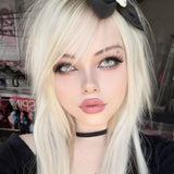 Cat LA Girl Grey Contact Lenses