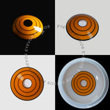 Amber Ripple Contact Lenses