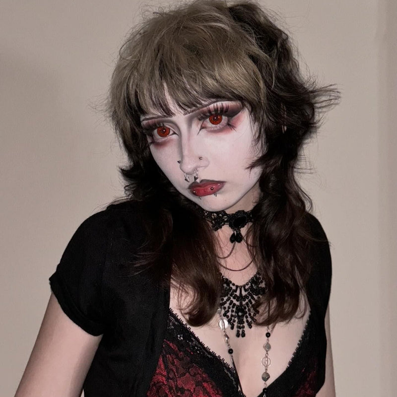 Dangerous Ruby Contact Lenses