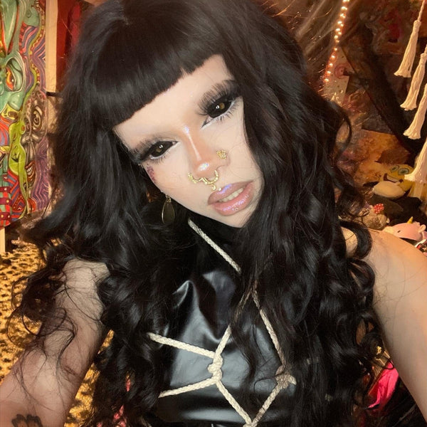 Nene's Dark Demon Doll Eye 22MM Full Sclera Contact Lenses
