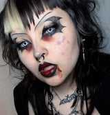 Alexis' Vampire White Contact Lenses