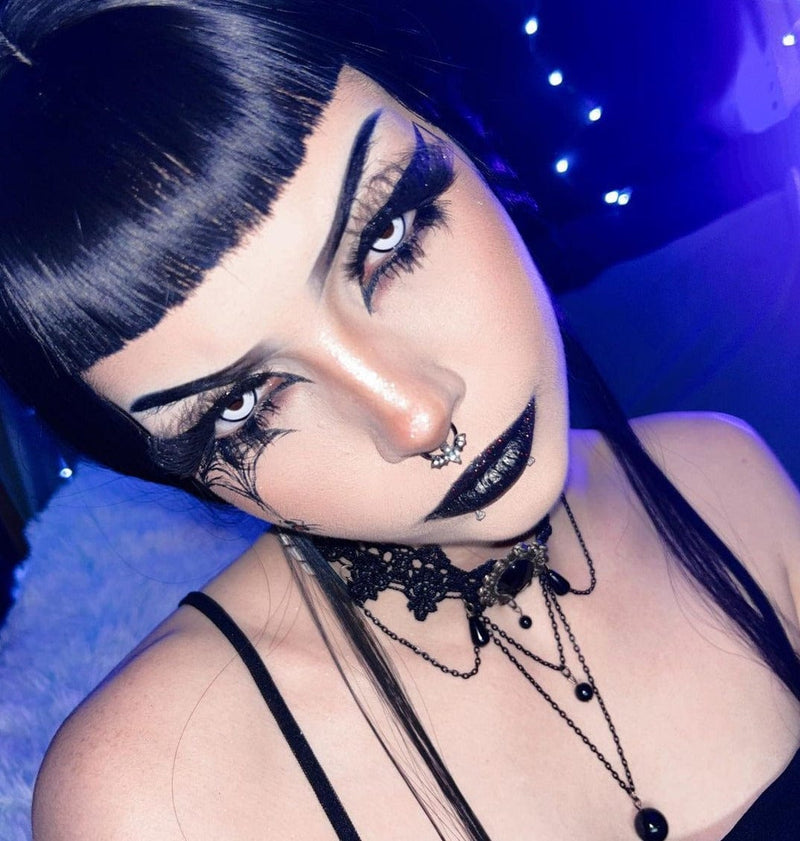 Dracula Vampire White Contact Lenses
