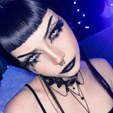 Alexis' Vampire White Contact Lenses