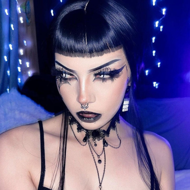 Alexis' Vampire White Contact Lenses
