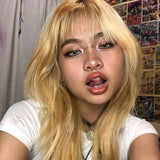 Manyah Hazel Girl Contact Lenses(12 months of use)
