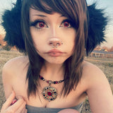 Kat's Dangerous Ruby Contact Lenses(12 months of use)