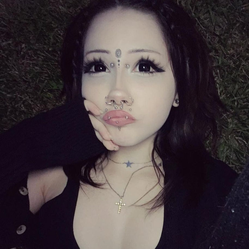 Pixy's Sullen Doll Eye 17mm Mini Sclera Contact Lenses