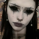 Nene's Dark Demon Doll Eye 22MM Full Sclera Contact Lenses