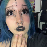 Blind Black Hole Contact Lenses