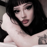 Glommy's Dollie Darknight Black Contact Lenses