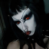 Red Demon Doll Eye Mini Sclera Contact Lenses (17MM)