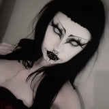 Cat's Gridding White Contact Lenses