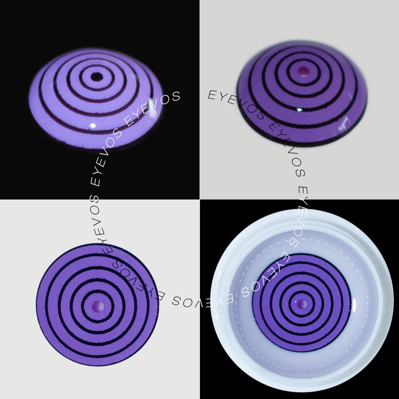 Imnotafed Purple Dizzy Doll eye Mini Sclera Contact Lenses(17MM)