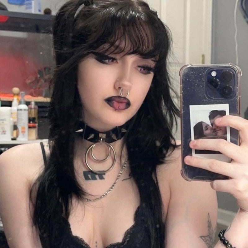 Kat Anime Cloud Rim Pink Contact Lenses