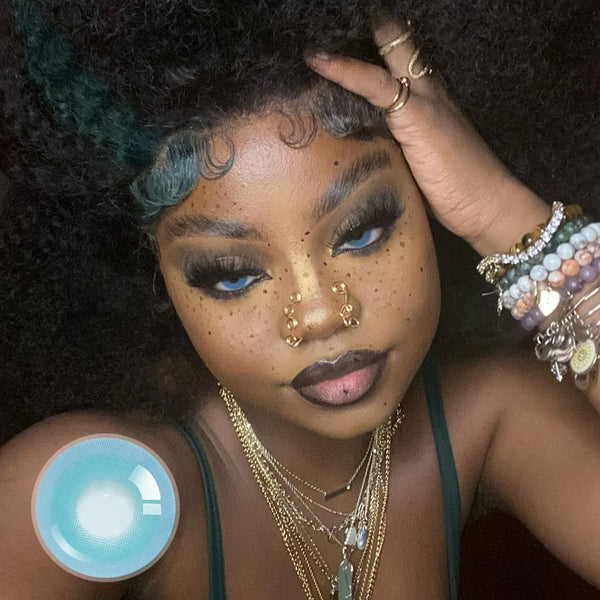 Pixie Blue Contact Lenses