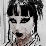 Alexis' Vampire White Contact Lenses