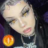 Dracula Yellow Dragon Contact Lenses