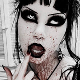 Dracula Vampire White Contact Lenses