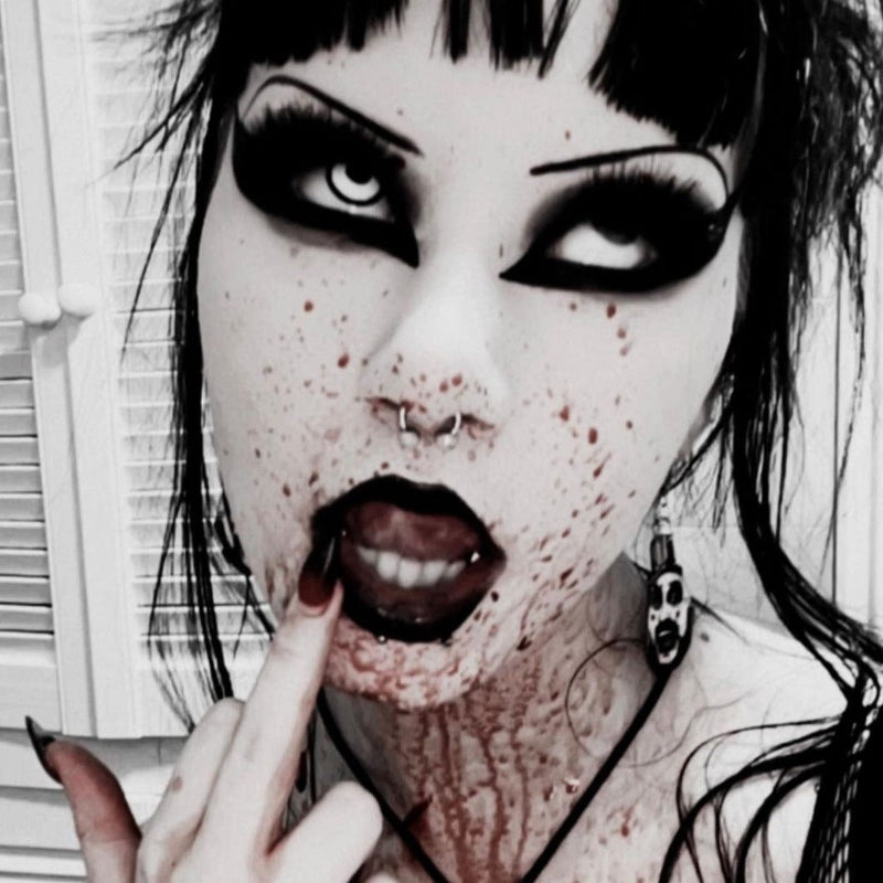 Dracula Vampire White Contact Lenses