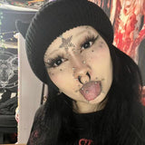 Blind Black Hole Contact Lenses